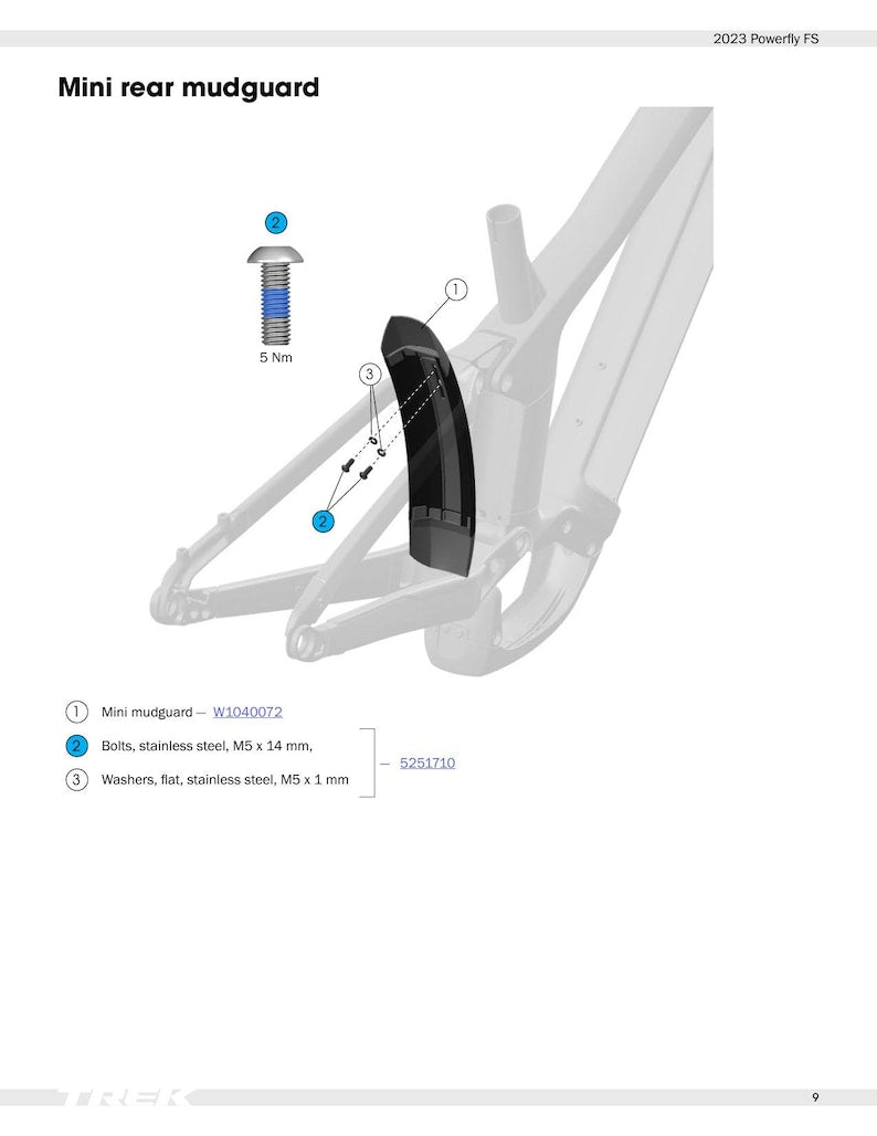 Trek Powerfly FS Service Manual service manual preview page 11
