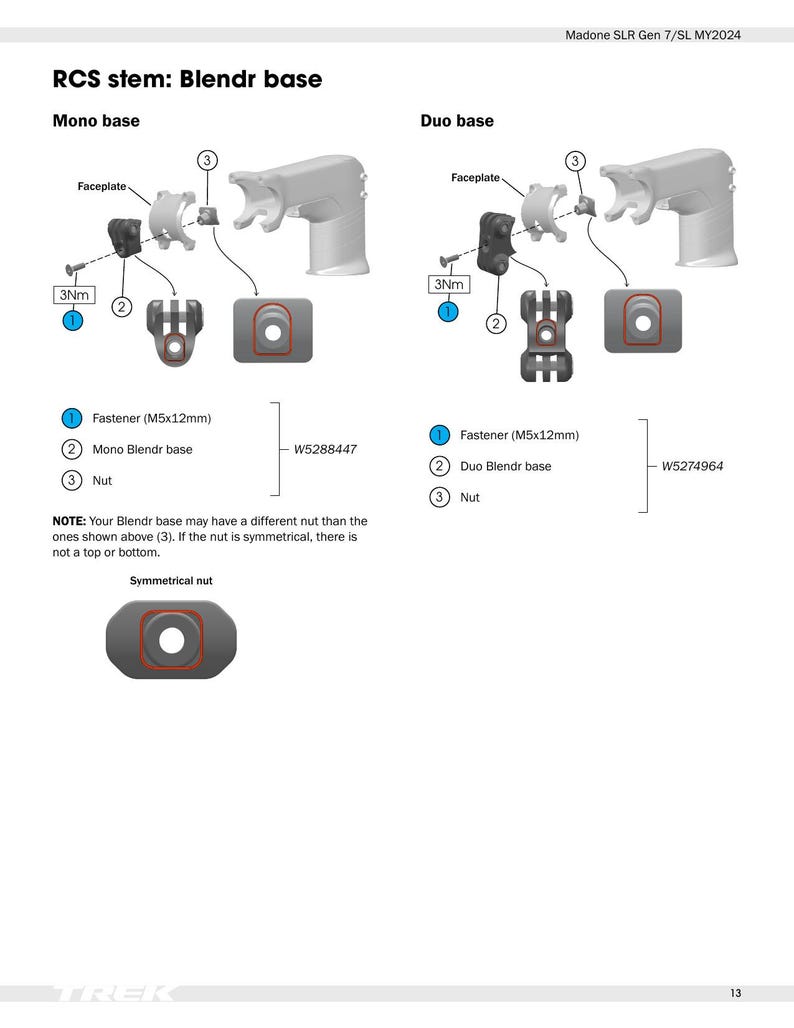 Trek Madone SLR Gen 7 SL Service Manual service manual preview page 11