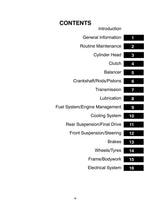 Triumph Tiger 955 Service Manual service manual preview page 3