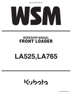 Kubota LA525 LA765 Front Loader Service Manual service manual preview page 2