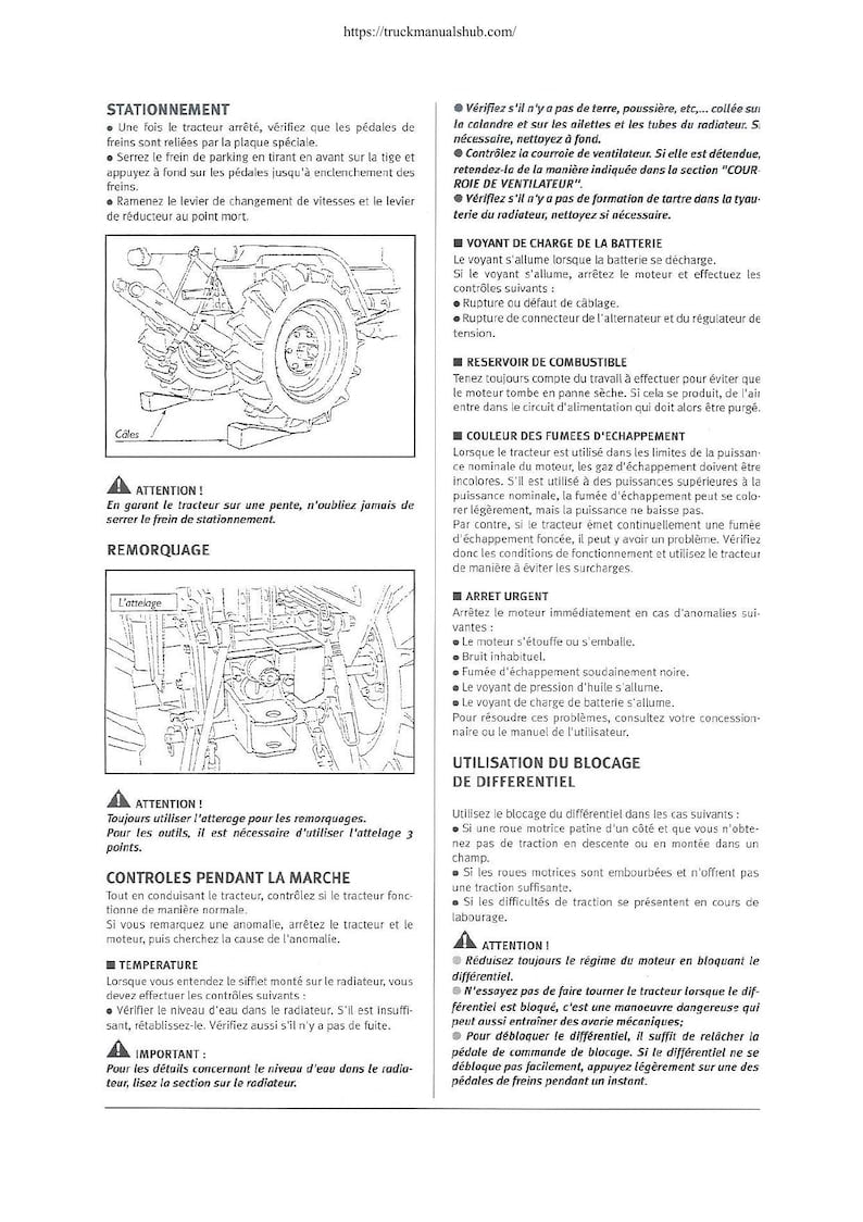 Kubota 7001B Tractor Service Manual 1980-1984 Repair service manual preview page 9