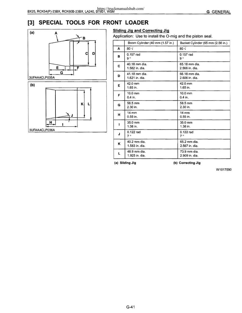 Kubota BX25 LA240 BT601 Service Manual 2007-2011 Compact Tractor service manual preview page 4
