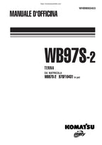 Komatsu WB97S-2 Backhoe Loader Service Manual service manual preview page 2