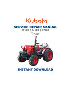 Kubota B5100 B6100 B7100 Tractor Service Manual PDF service repair manual cover