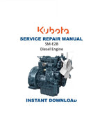 Kubota SM-E2B Diesel Engine Service Manual PDF service repair manual cover