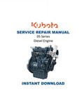 Kubota 05 Series Diesel Engine Service Manual 1996-2000 PDF service repair manual cover