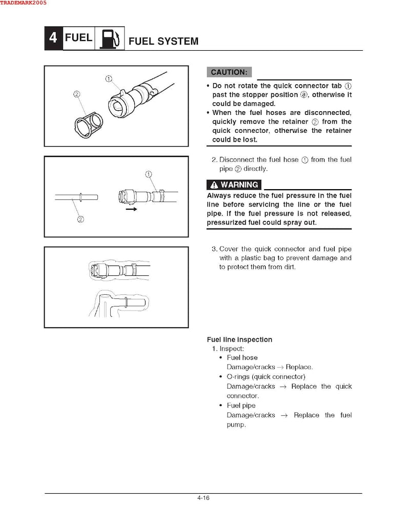 Yamaha AR230 SX230 High Output Service Manual 2005-2009 Jet Boat service manual preview page 9