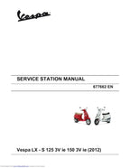 Vespa LX S 125 150 3V ie Service Manual service manual preview page 2