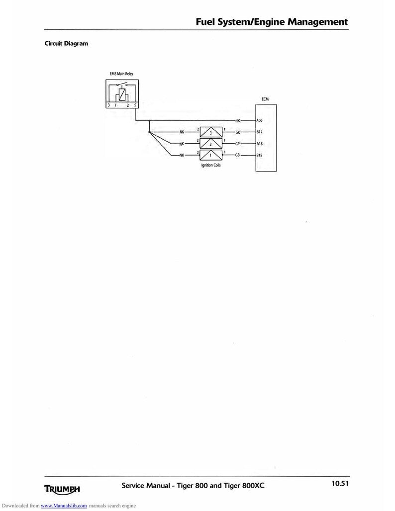 Triumph Tiger 800 800XC Service Manual 2011-2015 Motorcycle service manual preview page 7