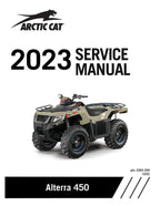 Arctic Cat Alterra 450 Service Manual service manual preview page 2