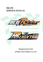 PGO BR-150 Bug Rider Bugxter Service Manual 2000-2004 ATV service manual preview page 2