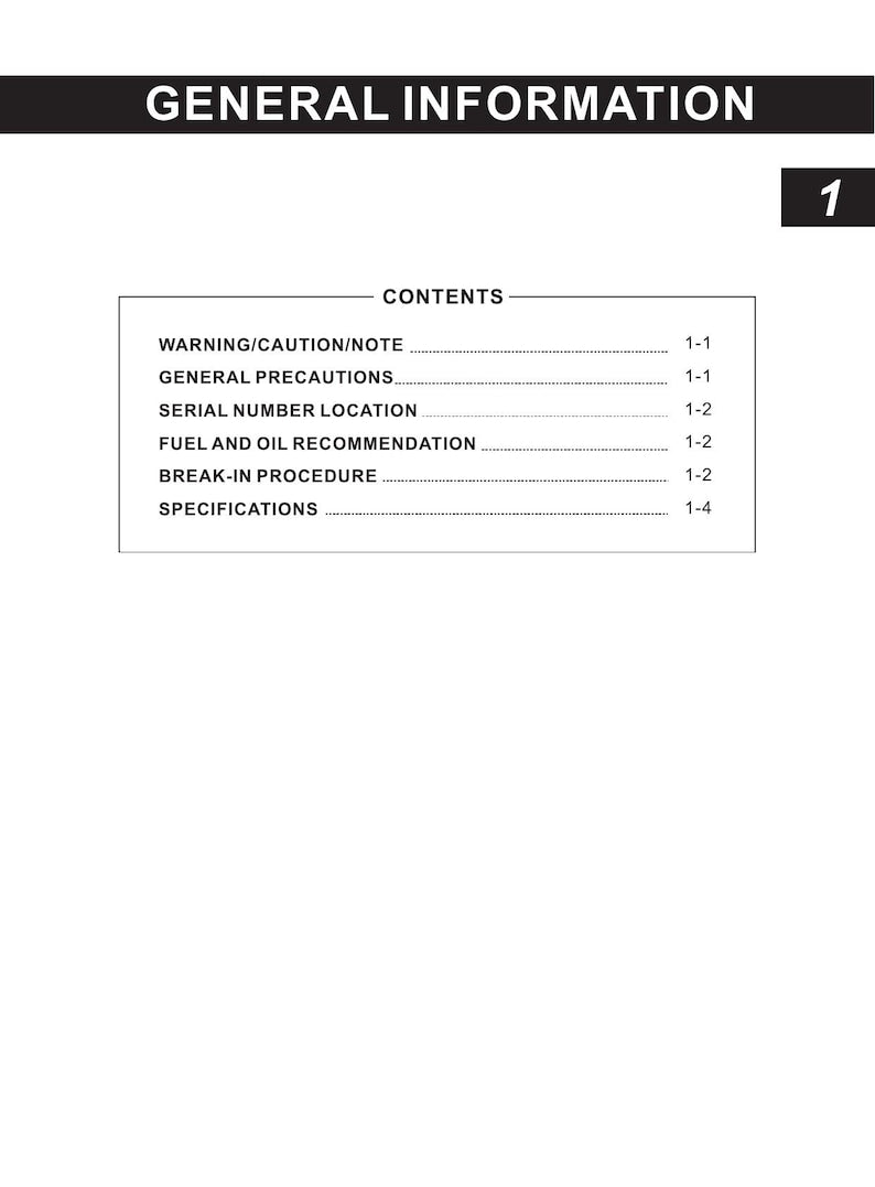 Haojue DR160 DR160S Service Manual 2019-2023 Motorcycle service manual preview page 9