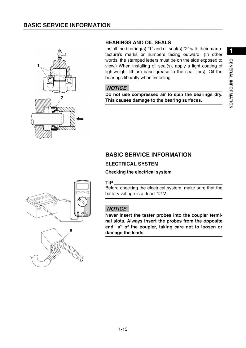 Yamaha MZ360 MX360 MZ400 Engine Service Manual 2019-2023 service manual preview page 6