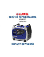 Yamaha EF2400iS Generator Service Manual PDF service repair manual cover