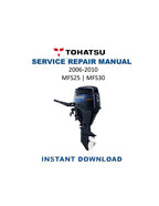 Tohatsu MFS25 MFS30 Service Manual PDF service repair manual cover