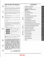 Honda TRX400EX TRX400X Service Manual service manual preview page 4