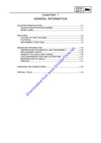 Yamaha YP400 Majesty Service Manual service manual preview page 8
