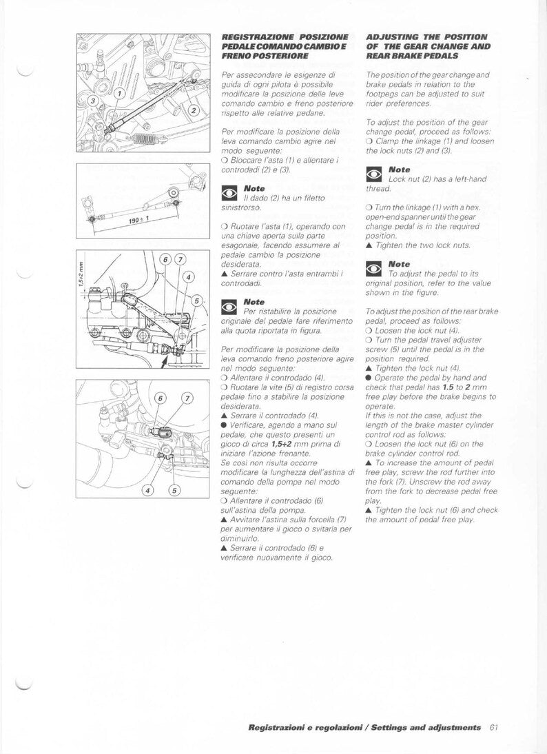 Ducati Supersport 900 Service Manual service manual preview page 8