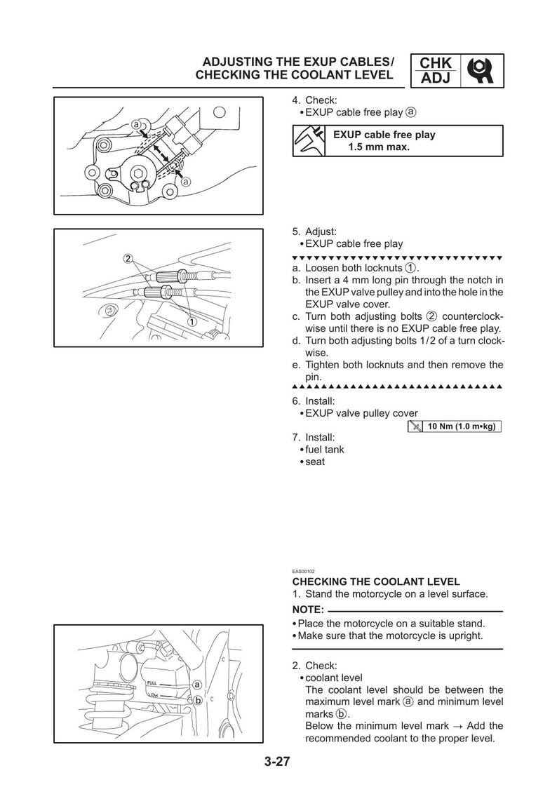 Yamaha FZS1000 Fazer Service Manual service manual preview page 4