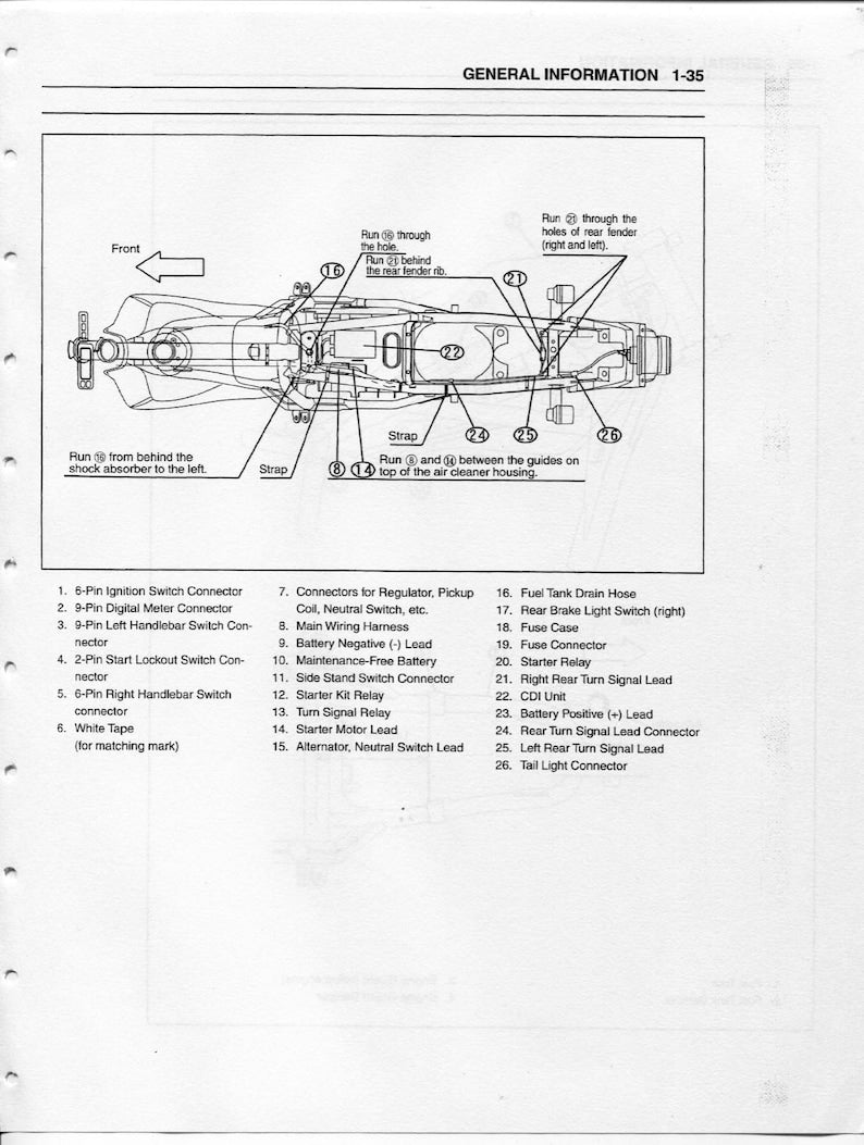Kawasaki Super Sherpa KL250 Service Manual service manual preview page 8
