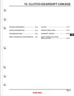 Honda TRX400EX TRX400X Service Manual service manual preview page 11