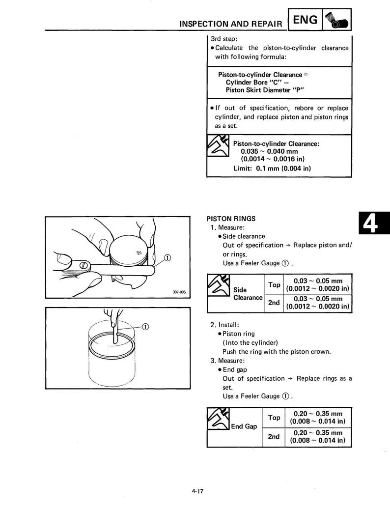 Yamaha Blaster YFS200 Service Manual service manual preview page 5