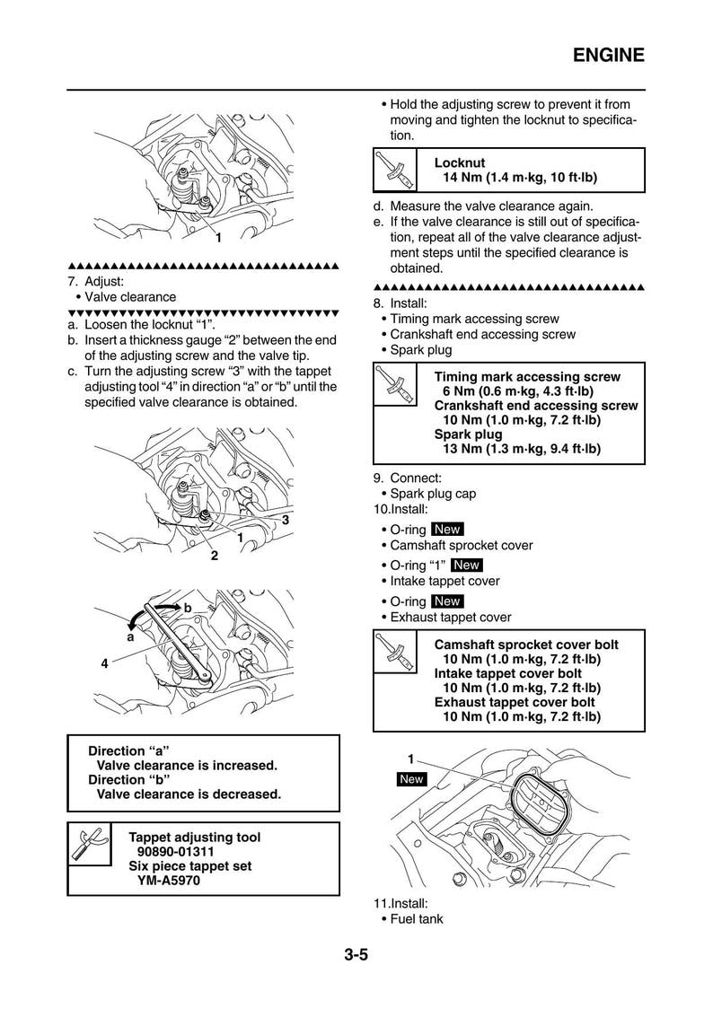 Yamaha Raptor 700R YFM70RY Service Manual service manual preview page 3