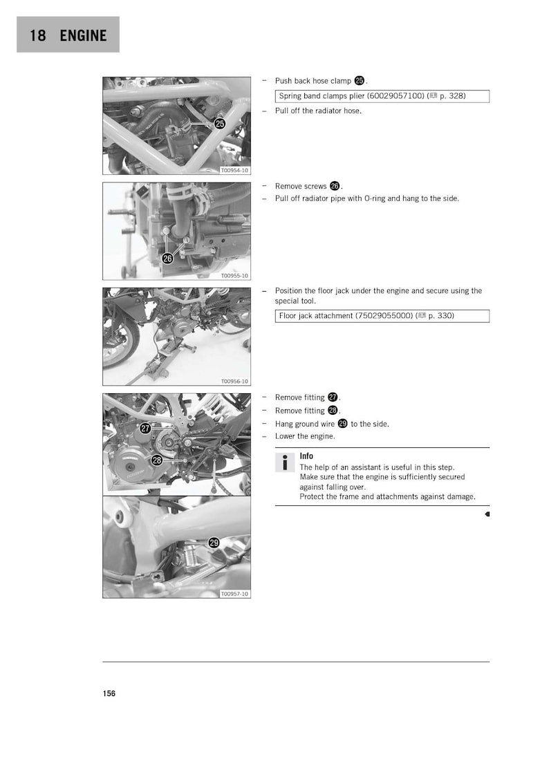 KTM 390 Duke Service Repair Manual 2017-2021 Motorcycle service manual preview page 6
