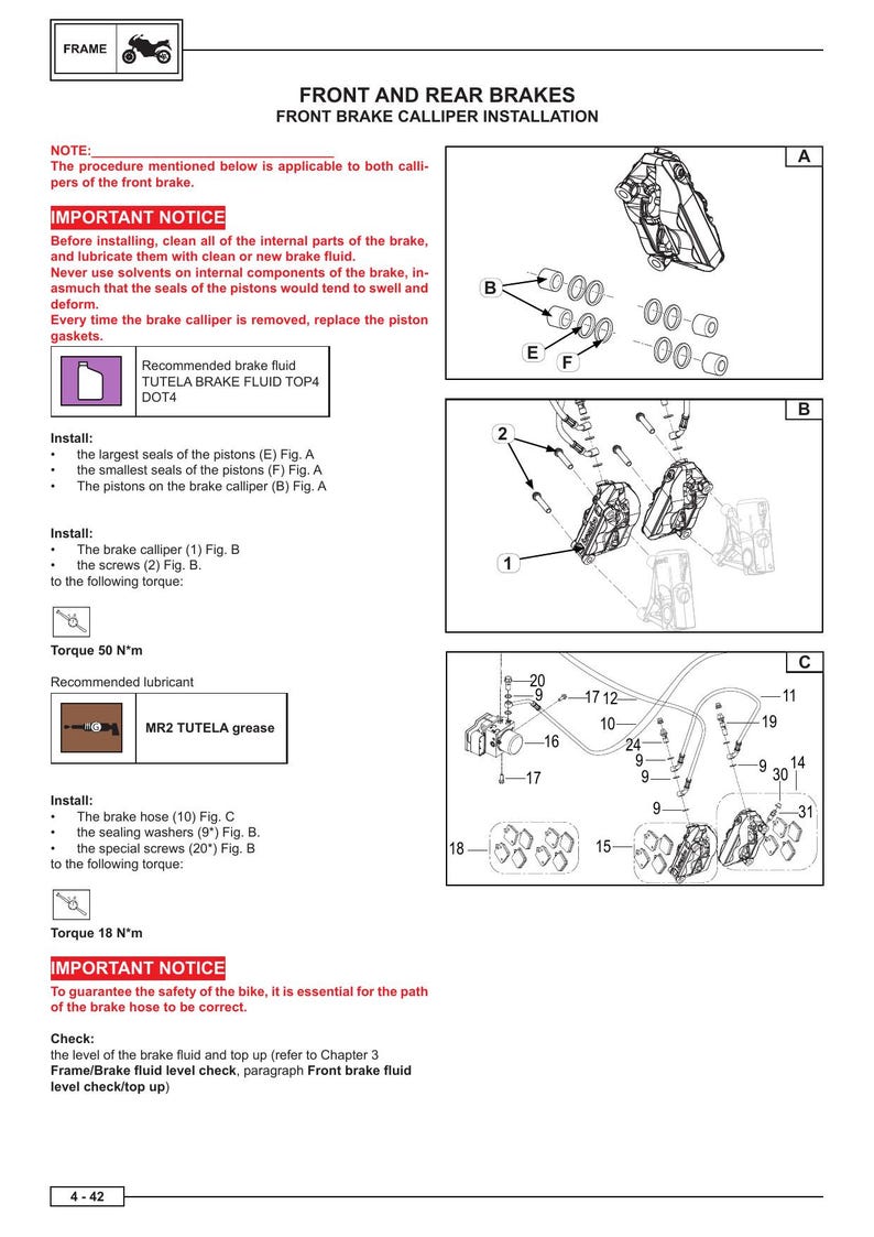 Benelli 502C Service Manual service manual preview page 3