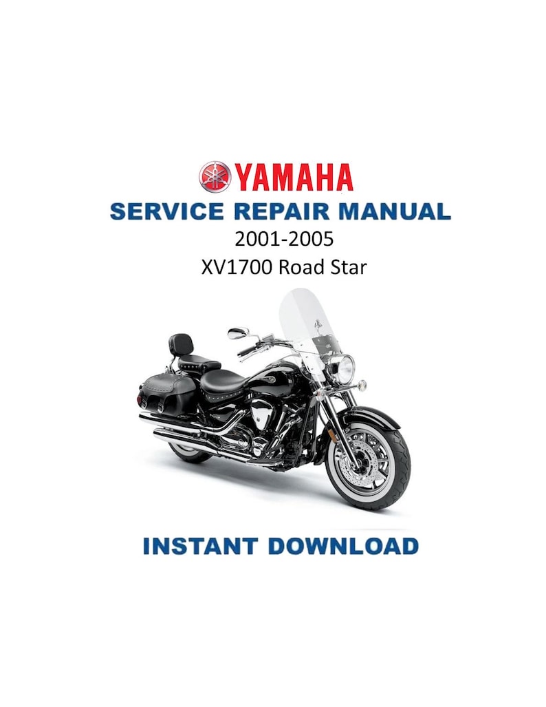 Yamaha XV1700 Road Star Warrior Service Manual PDF service repair manual cover