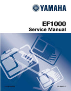 Yamaha EF1000 Generator Service Manual 1995-1999 service manual preview page 2
