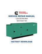 Cummins C20 C60 N6 N6H Generator Set Service Manual 2022-2026 PDF service repair manual cover