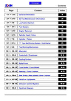 SYM GTS 250 Joymax 250 Service Manual 2005-2009 Scooter service manual preview page 3