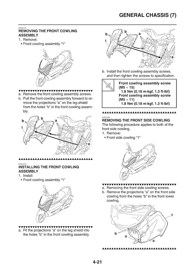 Yamaha NMAX GPD150-A Service Manual service manual preview page 6