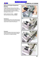 SYM Euro MX 125 Service Manual service manual preview page 8