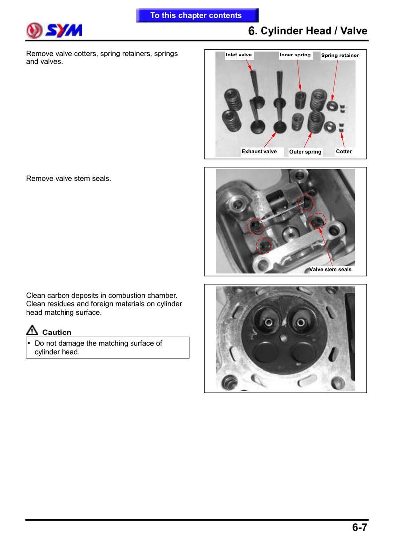 SYM Maxsym 400i Service Manual service manual preview page 9