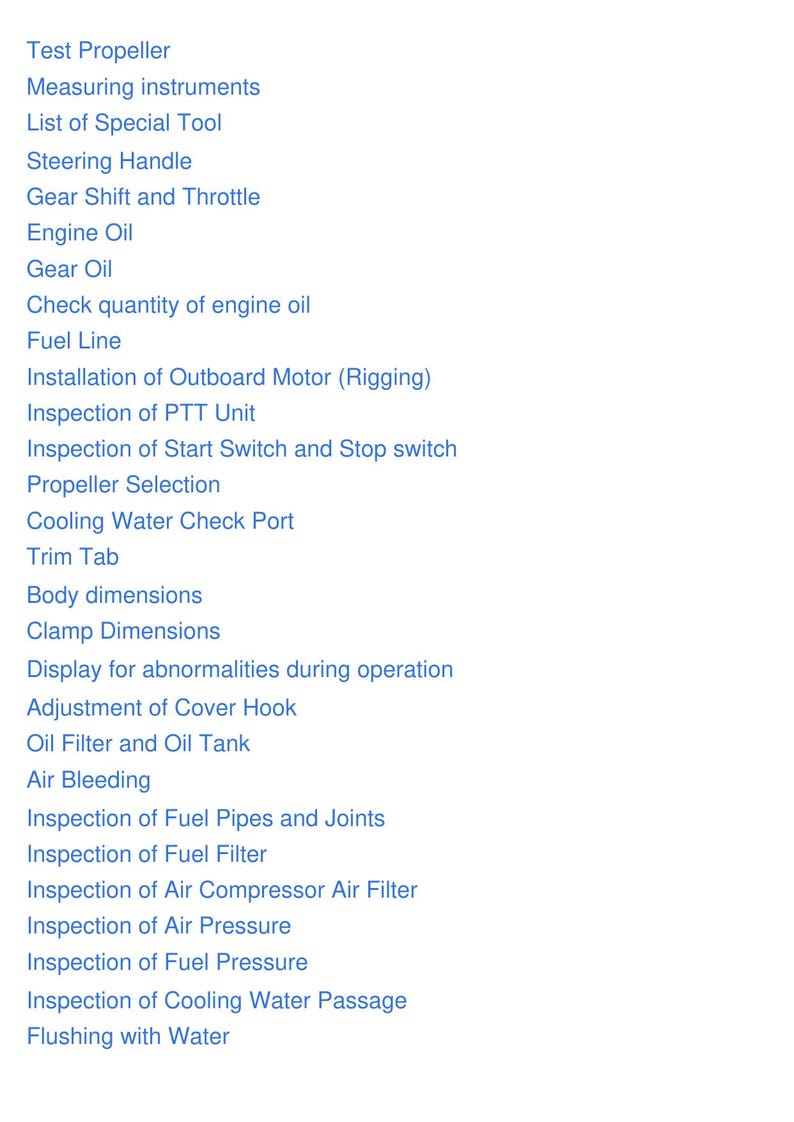 Tohatsu TLDI MD 115A Service Manual service manual preview page 6