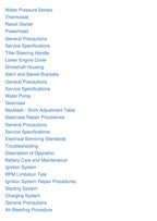 Tohatsu M 40 50 60 70 80 90 115 140 HP Outboard Service Manual service manual preview page 9