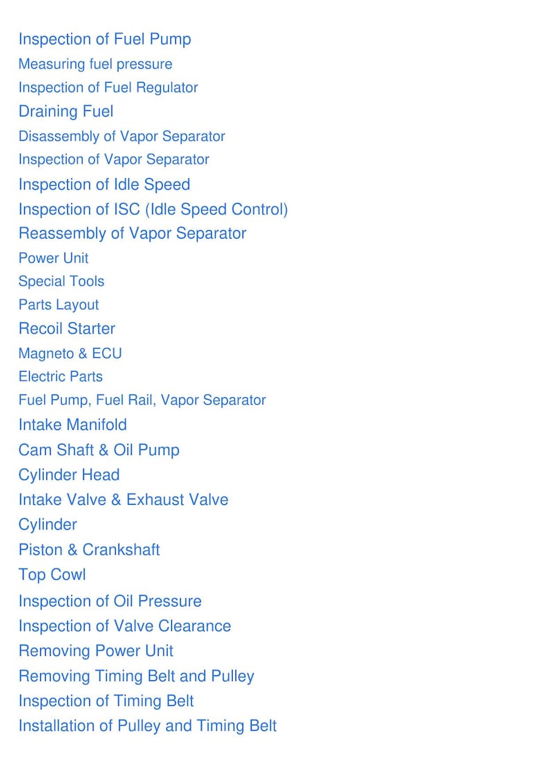 Tohatsu MFS25 MFS30 Service Manual service manual preview page 10