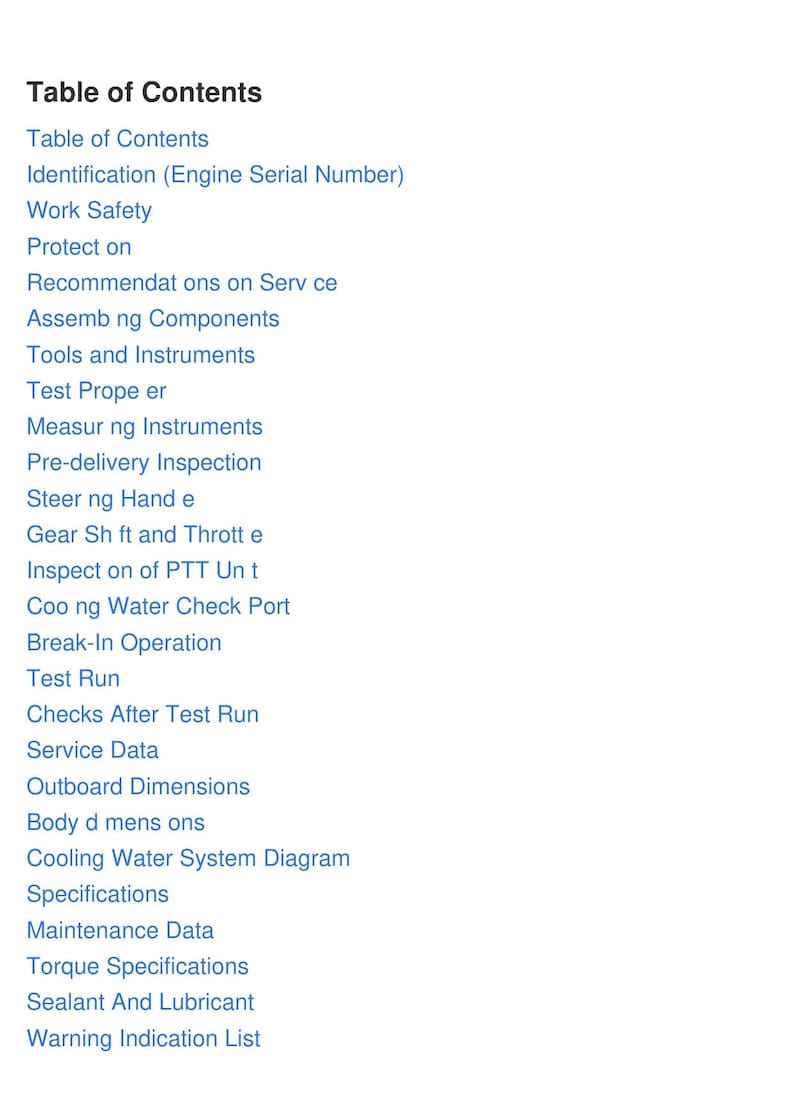 Tohatsu MD 30B2 40B2 50B2 Service Manual service manual preview page 7