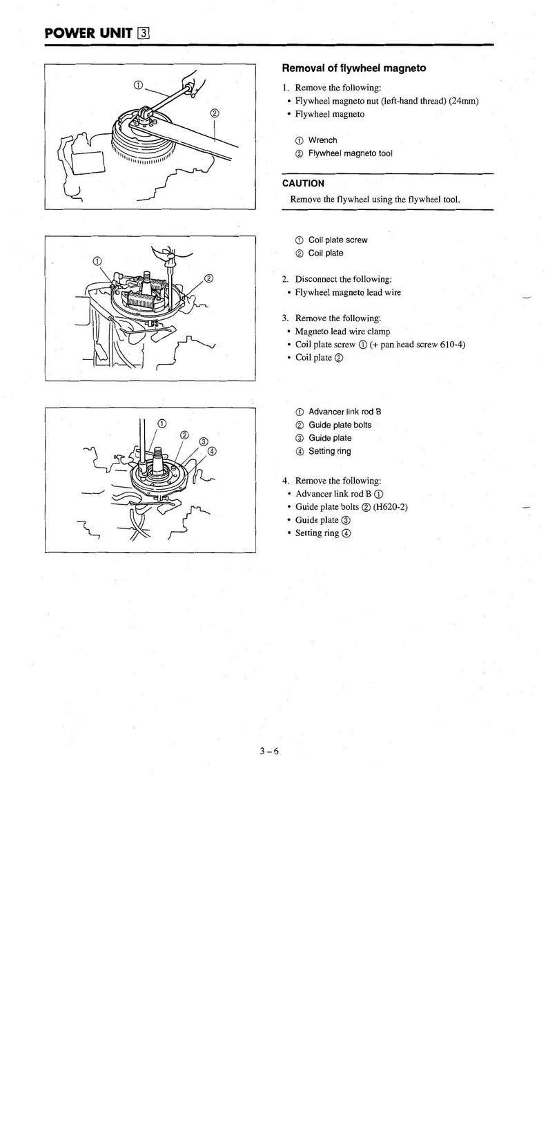 Tohatsu 9.9 HP Outboard Service Manual 2000-2004 Repair service manual preview page 3
