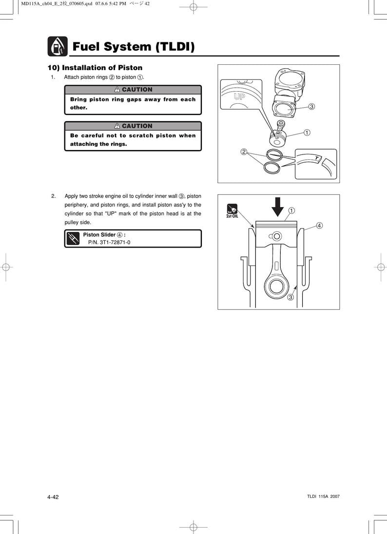 Tohatsu TLDI MD 115A Service Manual service manual preview page 3