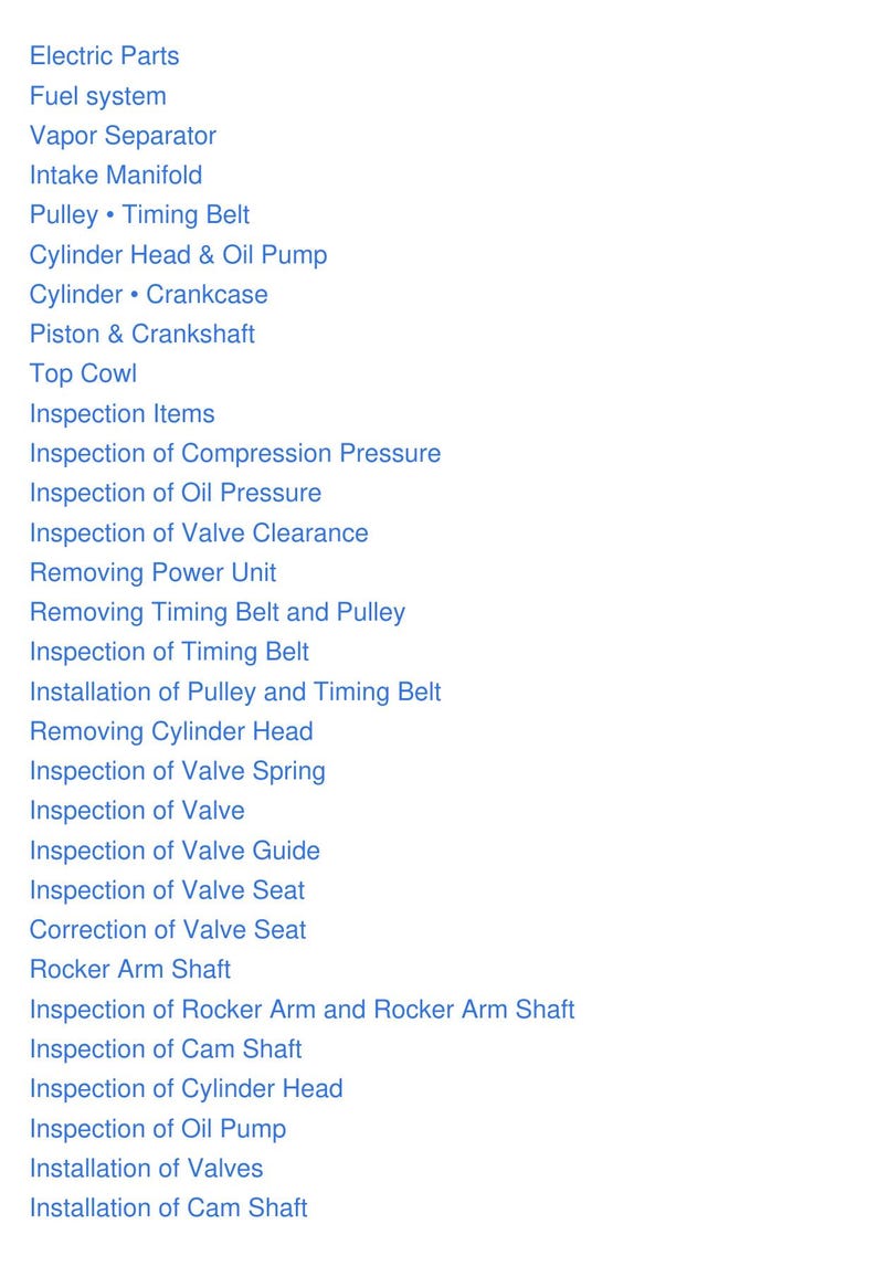 Tohatsu MFS60A 60 HP Service Manual service manual preview page 6