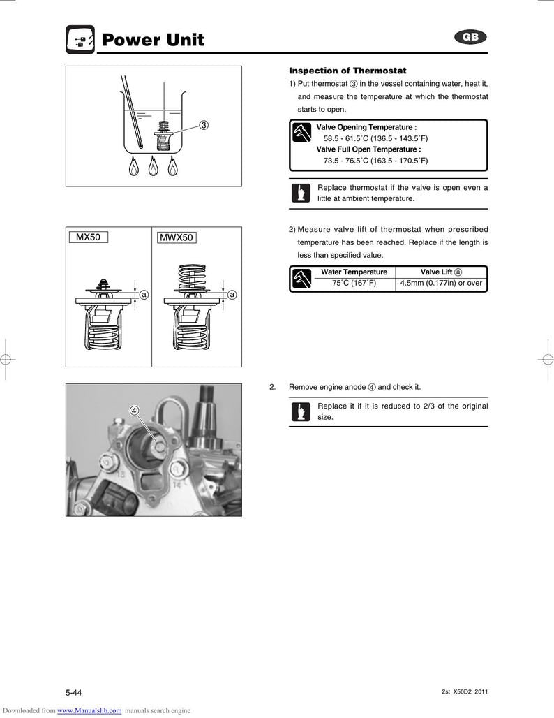 Tohatsu MX 50D2 MWX 50D2 Service Manual service manual preview page 2