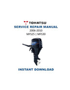 Tohatsu MFS25 MFS30 Service Manual PDF service repair manual cover