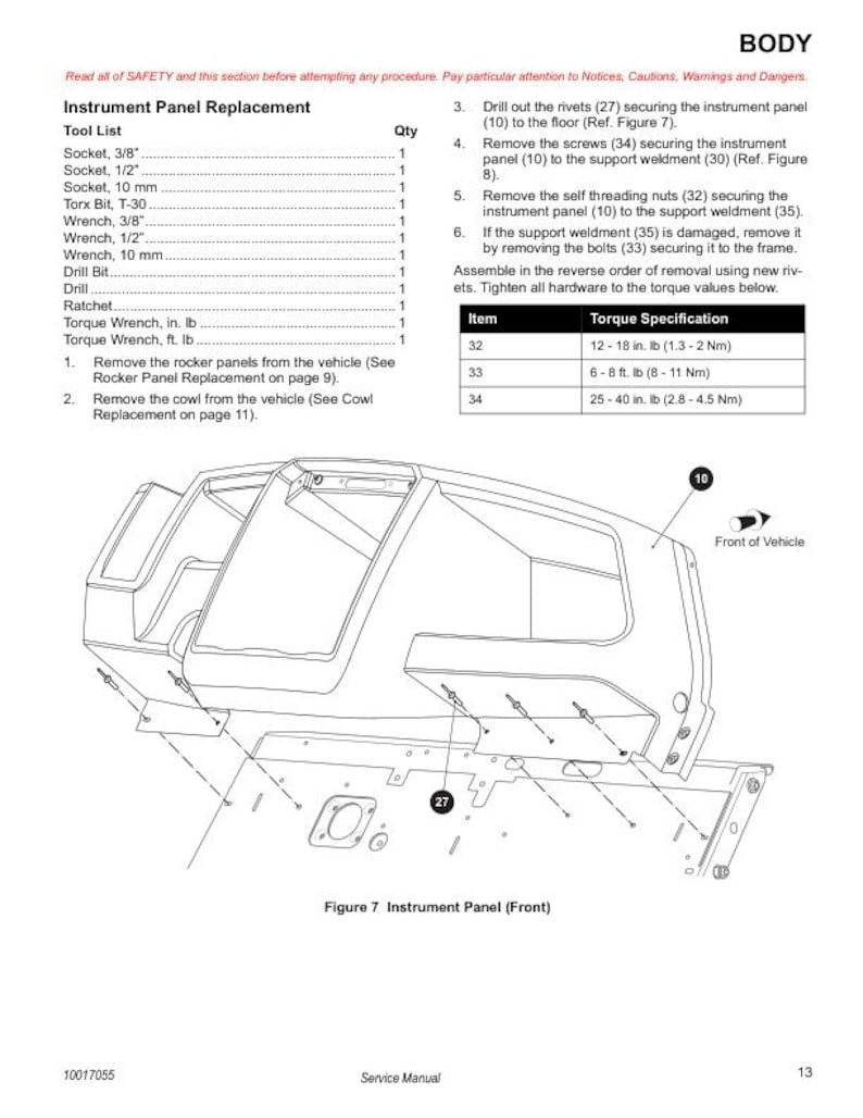 Tracker Offroad OX EV Service Manual service manual preview page 5