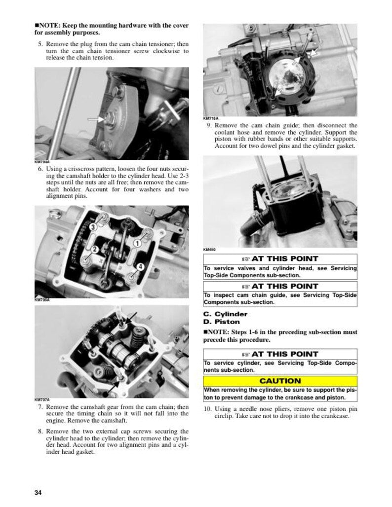 Tracker Offroad 300 ATV Service Manual service manual preview page 4