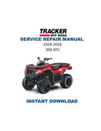Tracker Offroad 300 ATV Service Manual PDF service repair manual cover