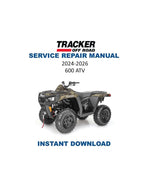 Tracker Offroad 600 ATV Service Manual PDF service repair manual cover