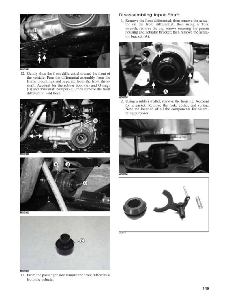 Tracker Offroad 800 CREW UTV Service Manual service manual preview page 9